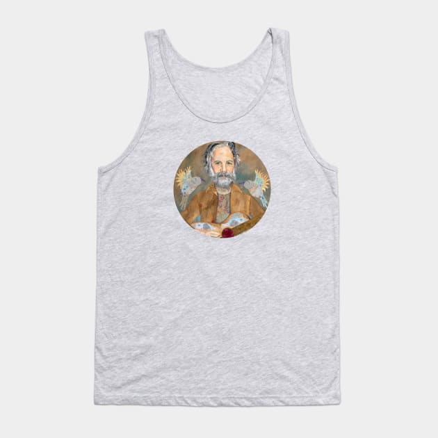 Bob Weir - Saint of Circumstance Tank Top by karenpaytonart